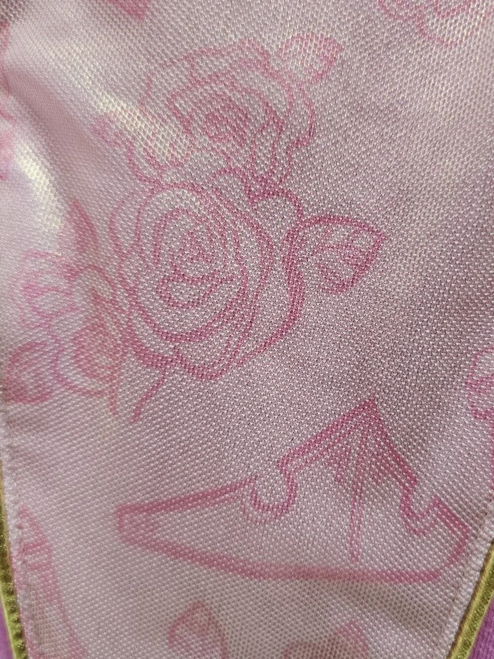 Disney Princess Pink Girls Dress Costume Aurora Dress Up Sleeping Beauty 11 /12